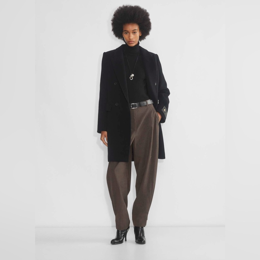 Aritzia Babaton Dialogue Pant Size 6 Mocha